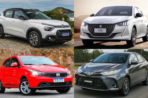 Os 5 Carros Mais Econômicos e Baratos do Brasil em 2025